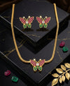 Gold Plated Butterfly Necklace