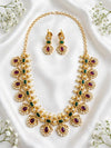 Gold plated AD Necklace.