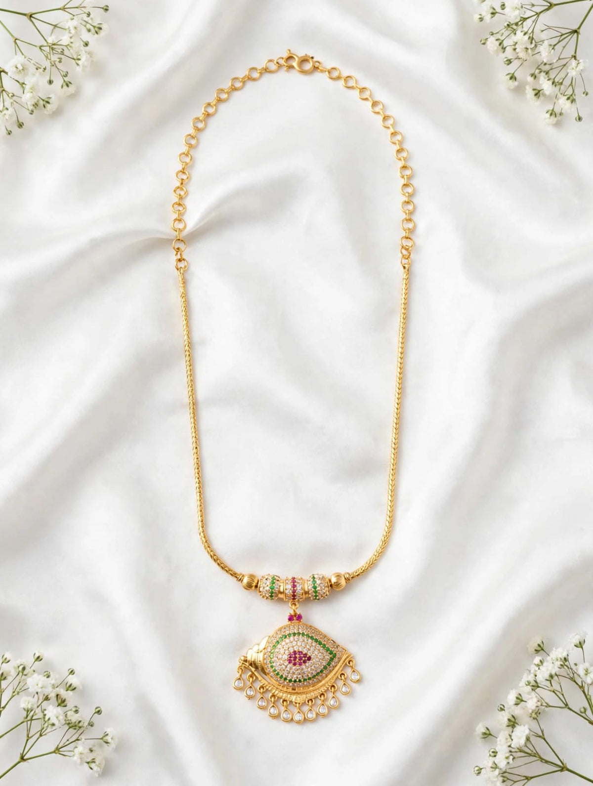 Gold plated Necklace.