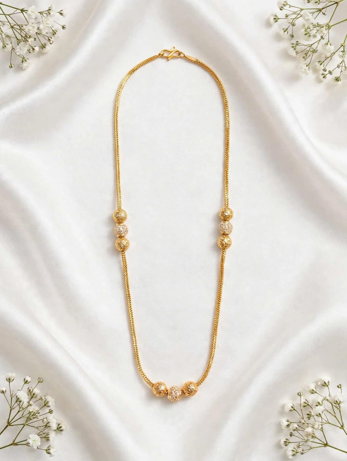 Gold plated Necklace.