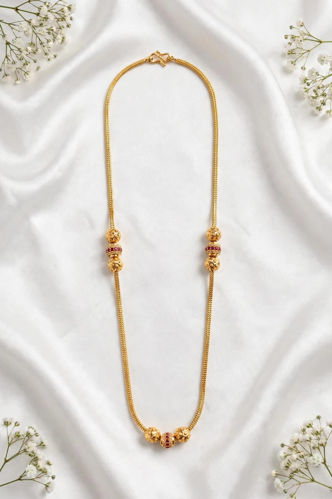 Gold plated Necklace.