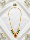Gold plated Necklace.