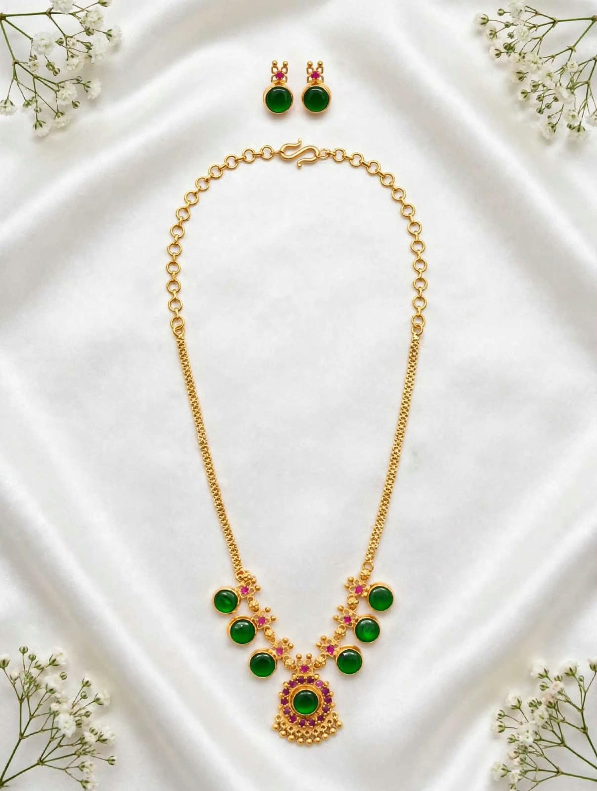 Gold plated Necklace.