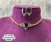 Gold plated AD necklace.