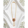 Gold plated necklace.