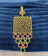 Gold plated pendant.