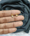 Gold plated AD stud.