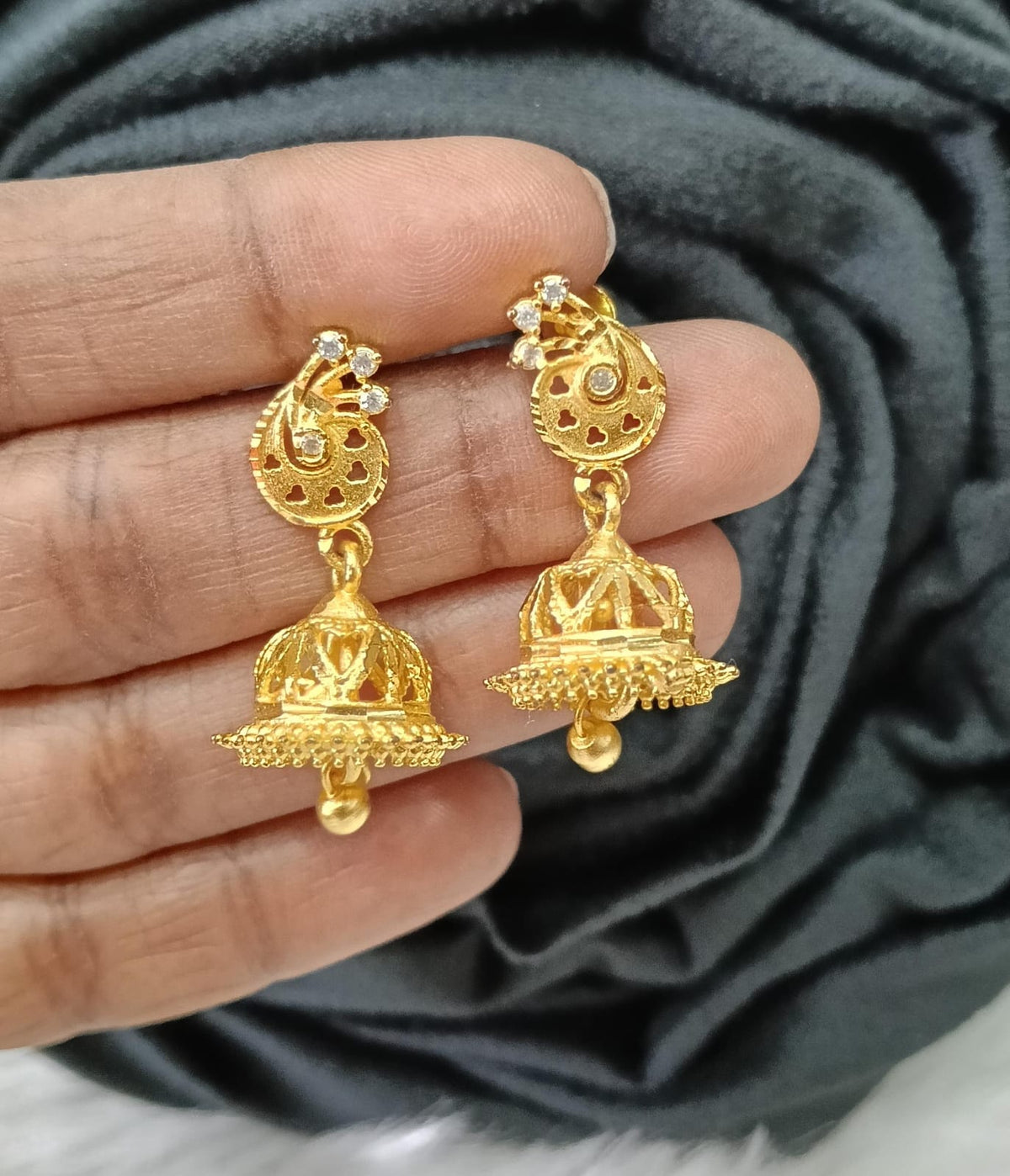 Gold plated jumukkas.