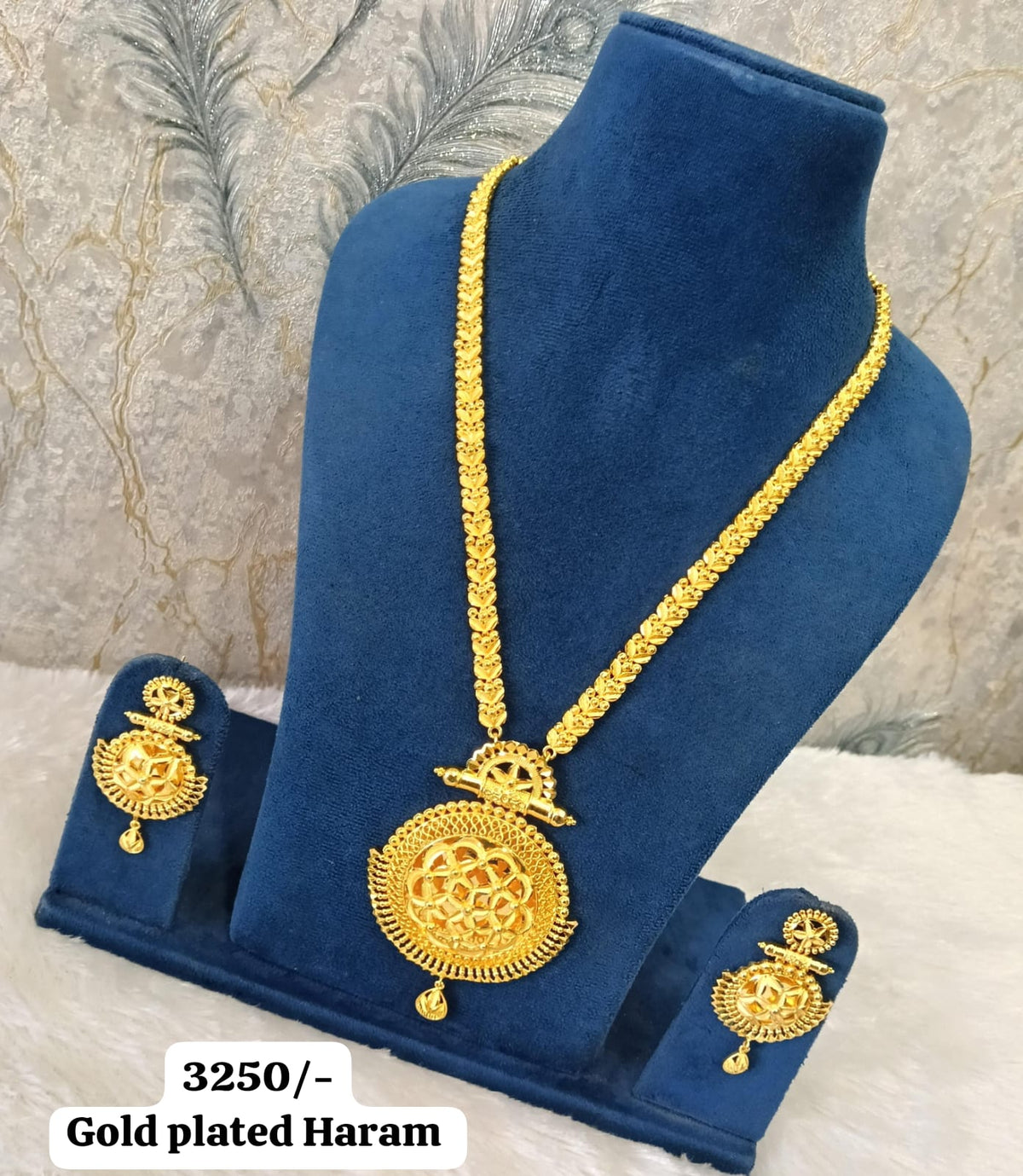 Gold plated haaram.