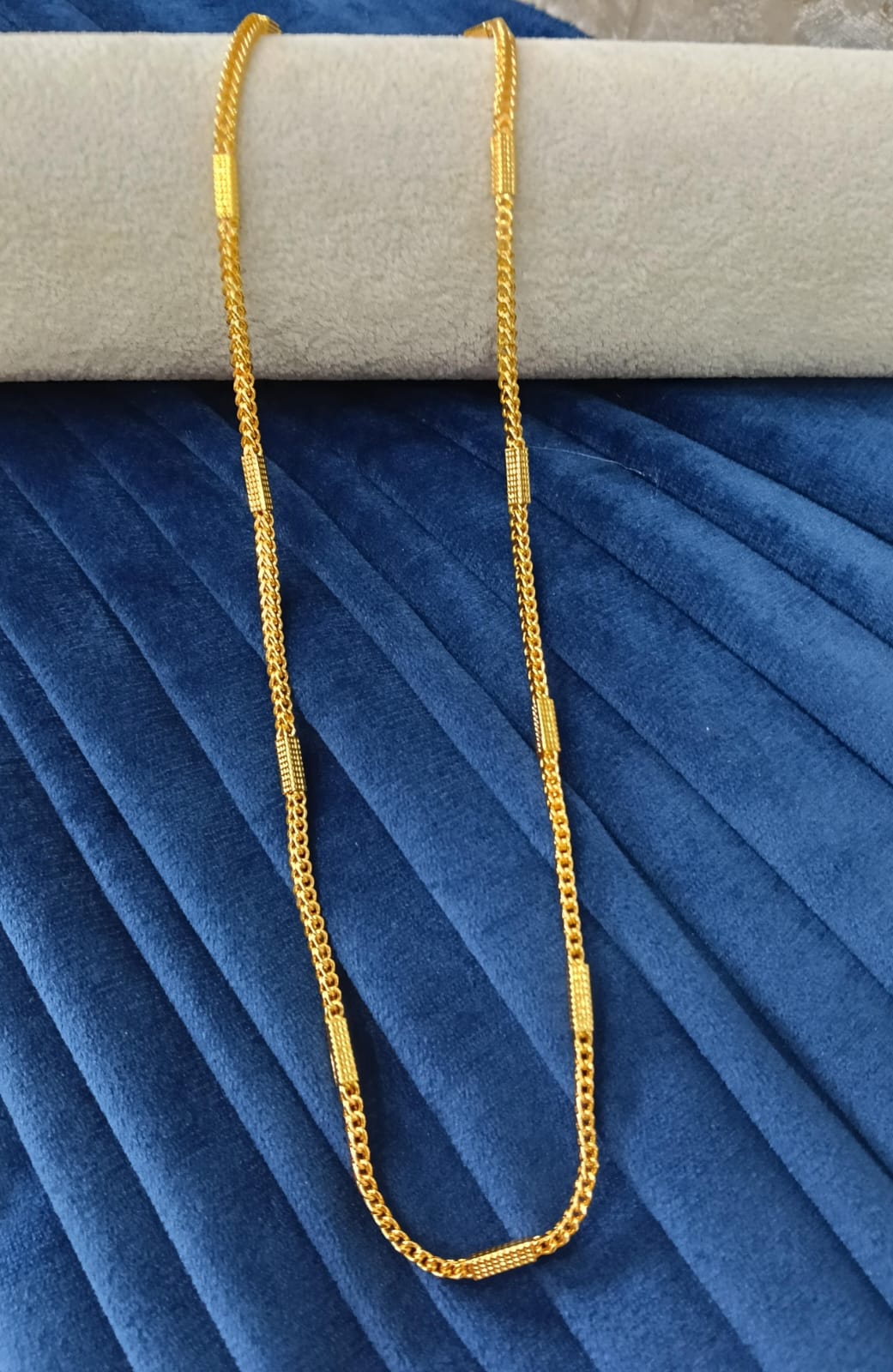 Gold plated cahin.