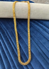 Gold plated chain.