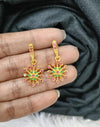 Gold plated Ad earing.
