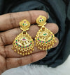 Gold plated earing