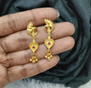 Gold plated earing