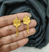Gold plated earing