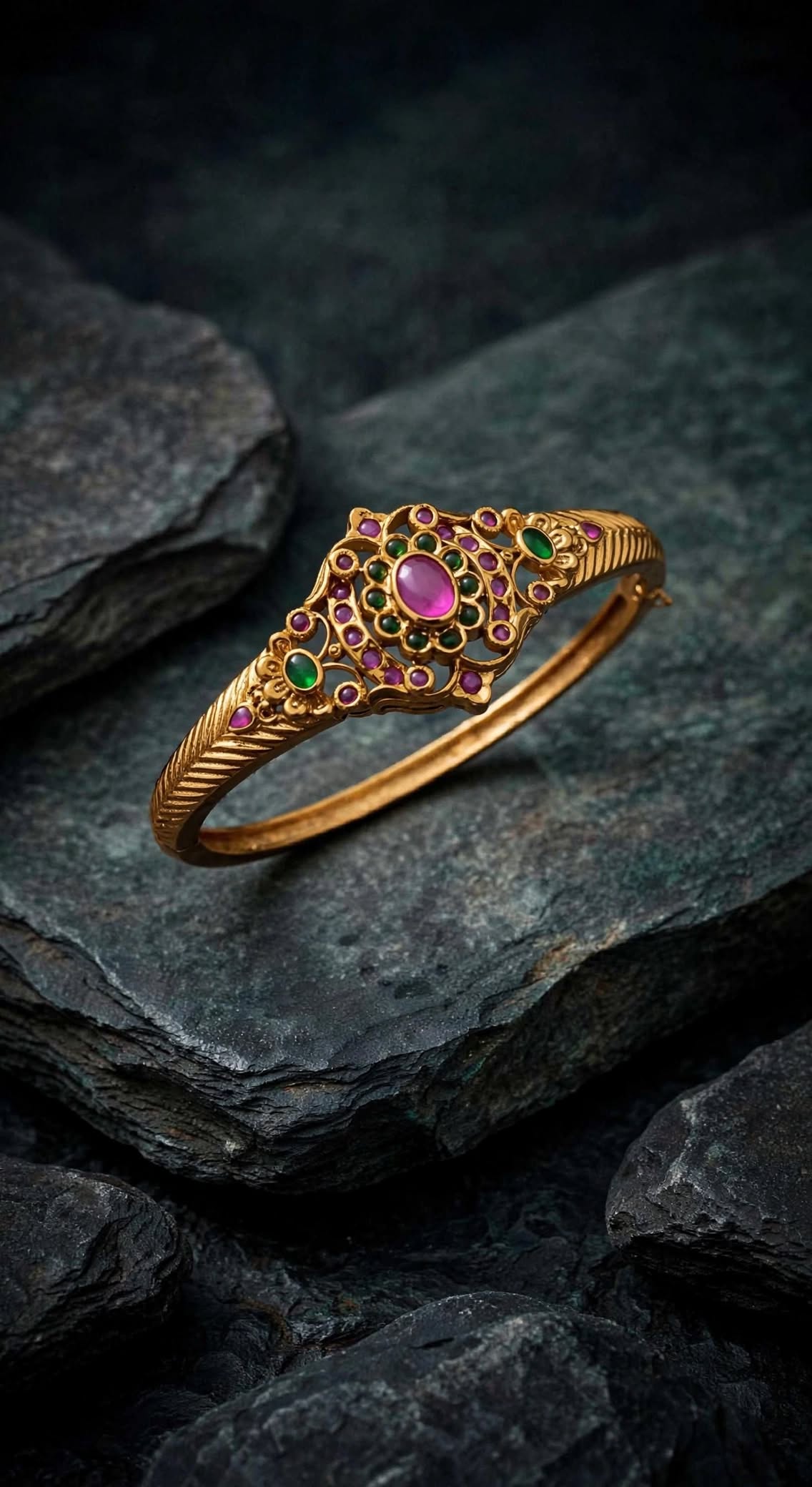 Openable Antique Kada Bracelet.