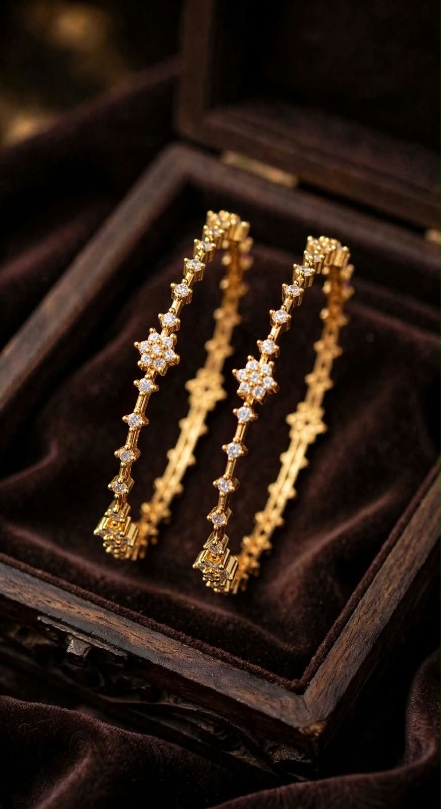 Gold Plated AD Bangle.