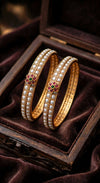 Antique Gold Pearl bangle.