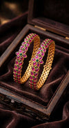 Antique Gold Kemp Bangle.