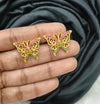 Gold Plated AD stud.