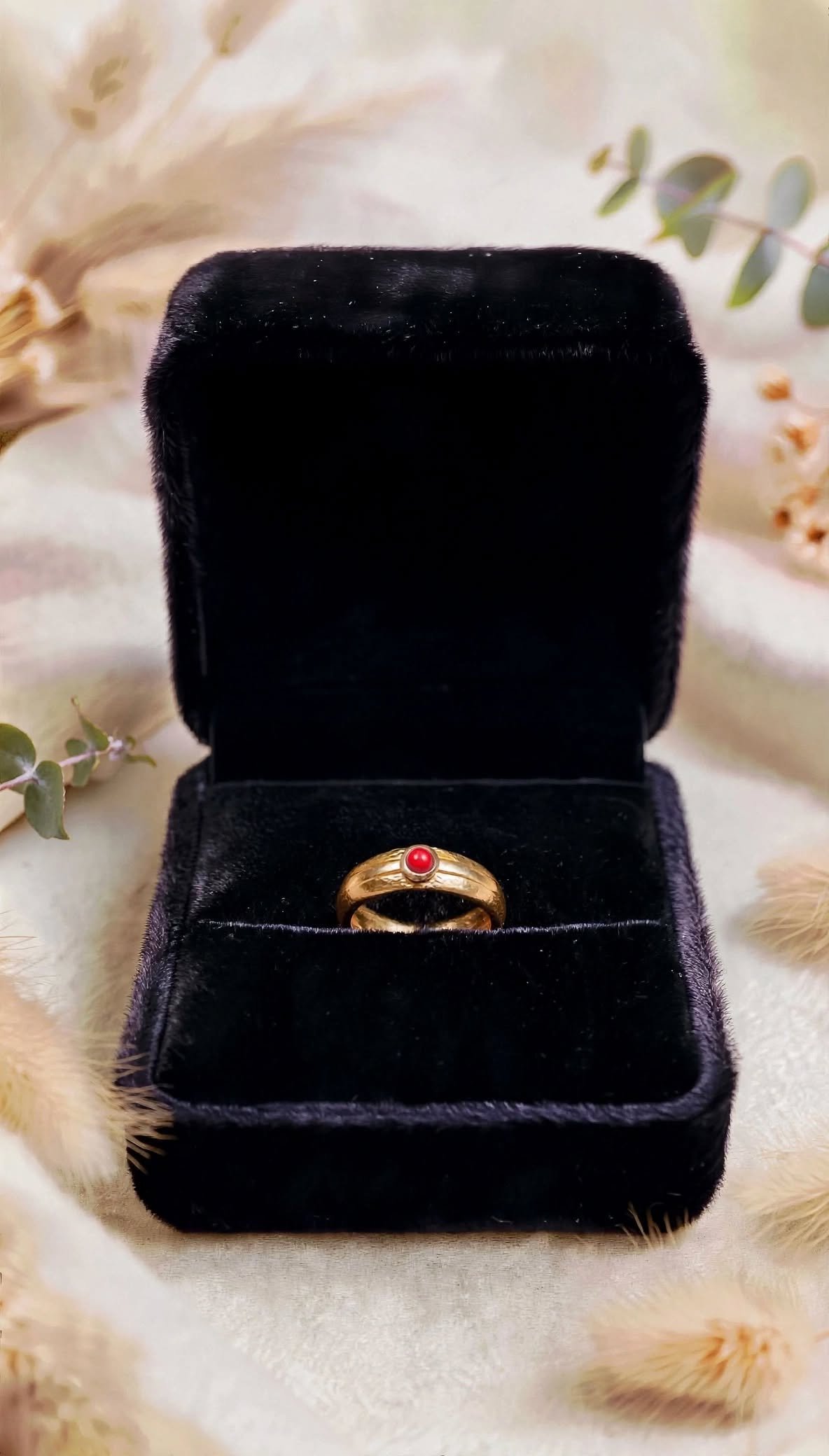 Impon coral ring