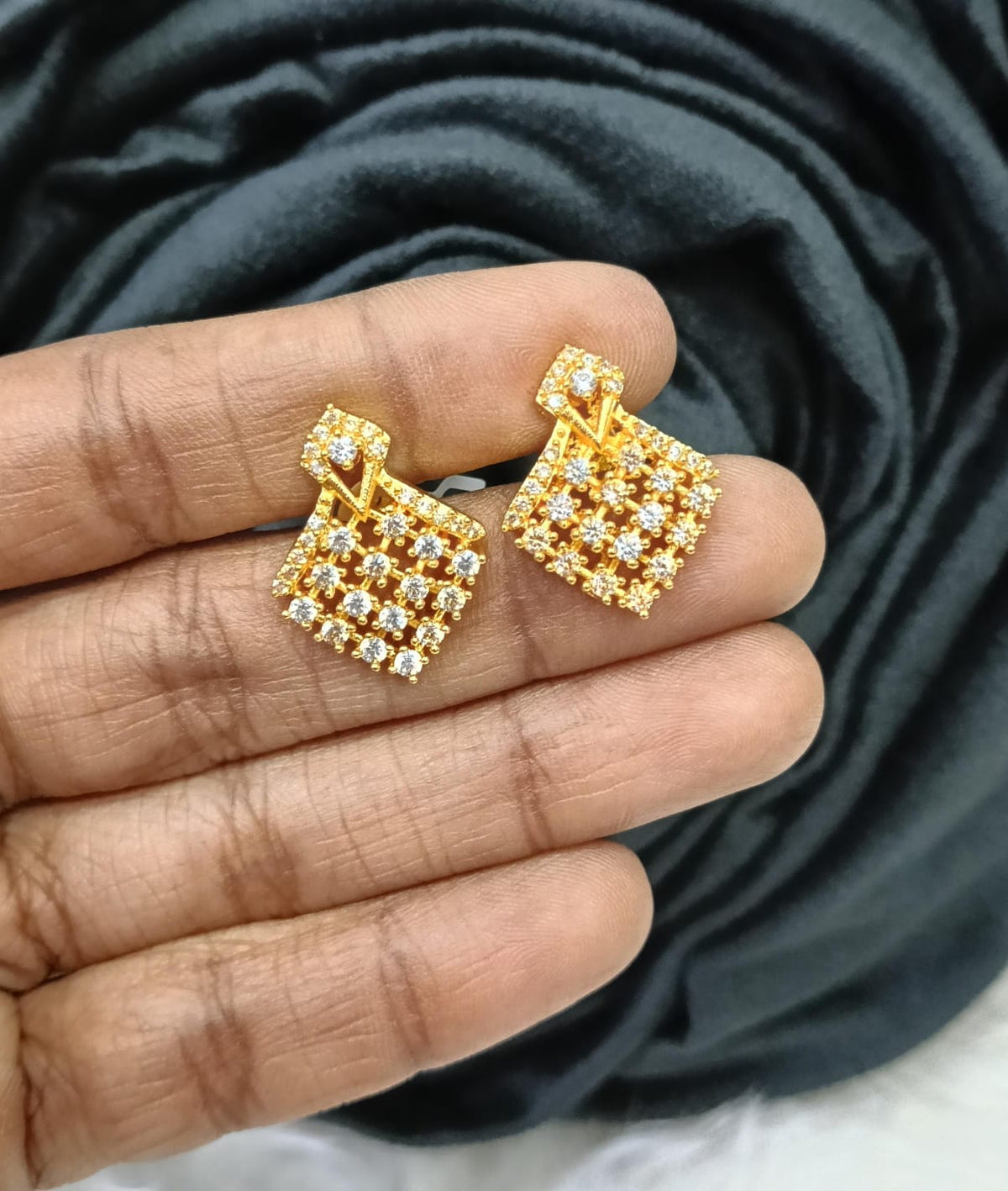 Gold Plated AD stud.