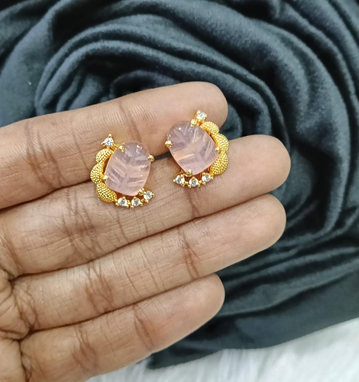 Gold Plated AD stud.