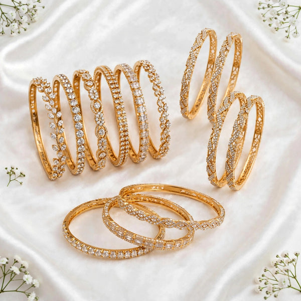 Diamond Replica Bangles