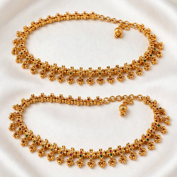 Goldplated Anklet / Kolusu