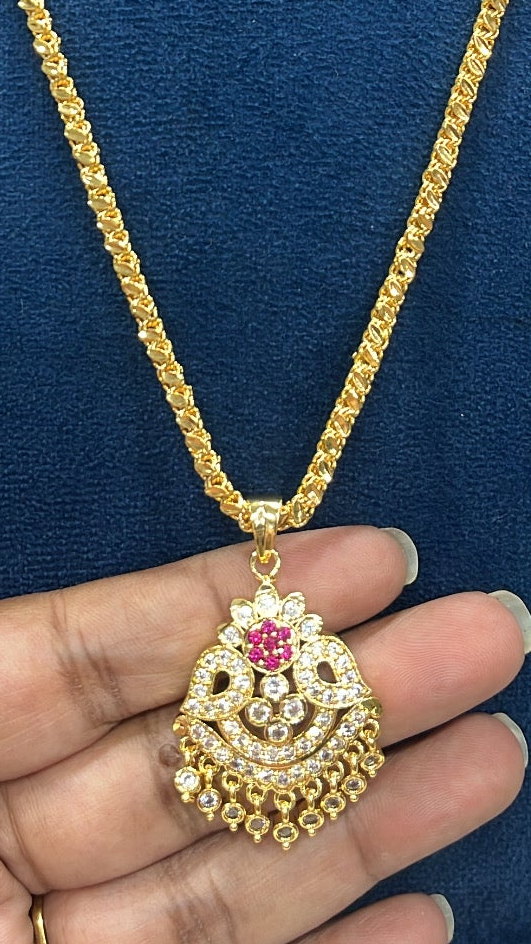 Gold look Dollar Chain