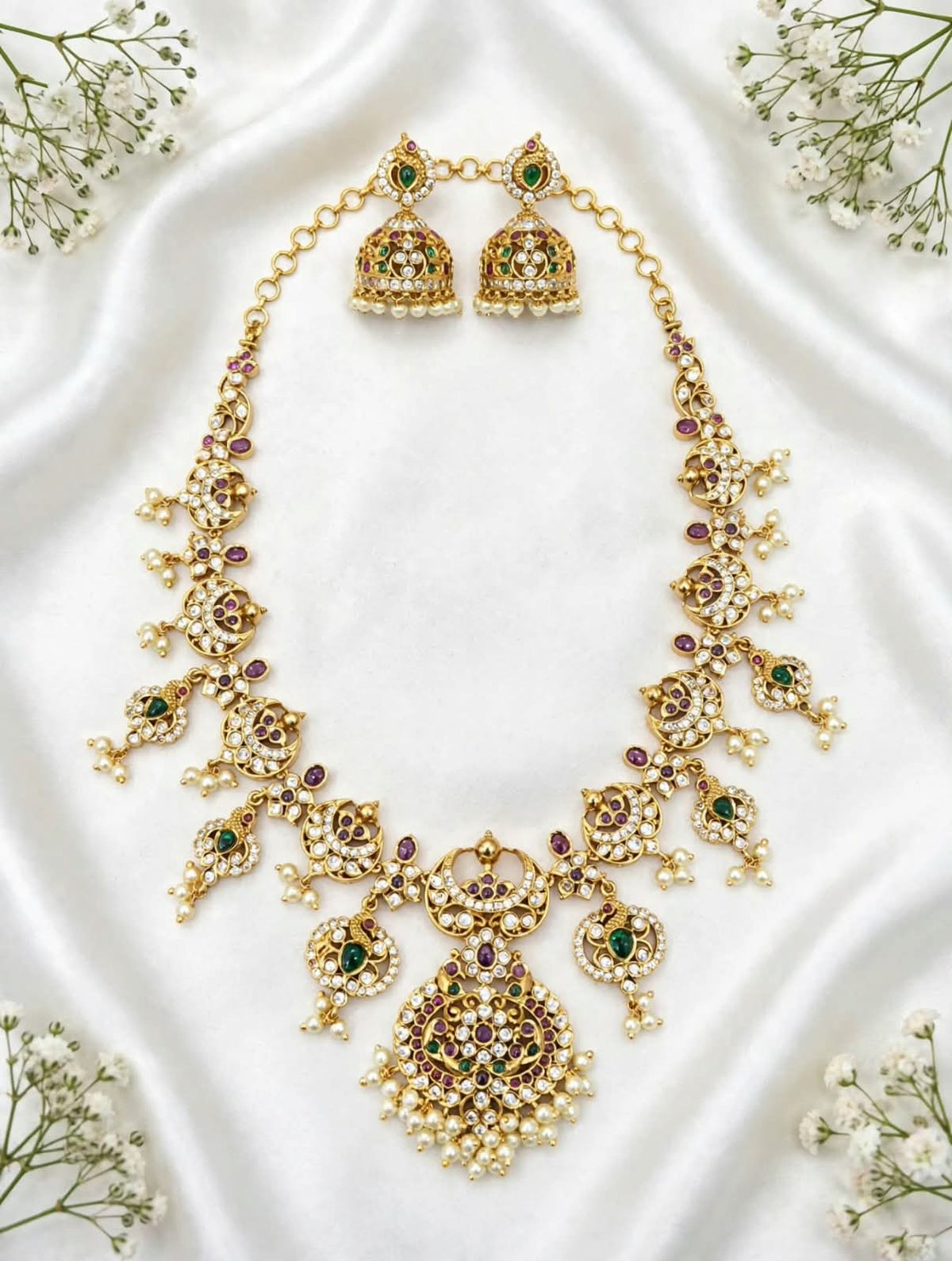 Gold plated AD Neclace.