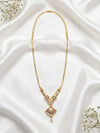 Gold plated Necklace.