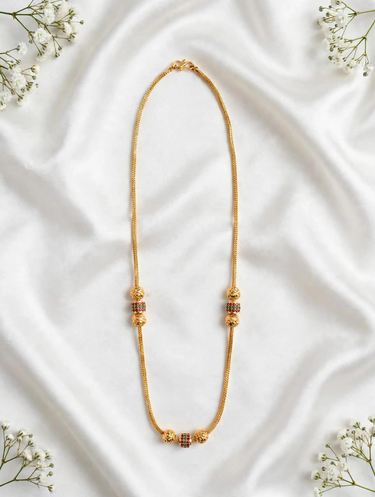 Gold plated Necklace.