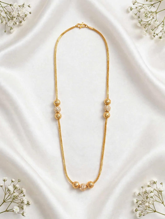 Gold plated Necklace.