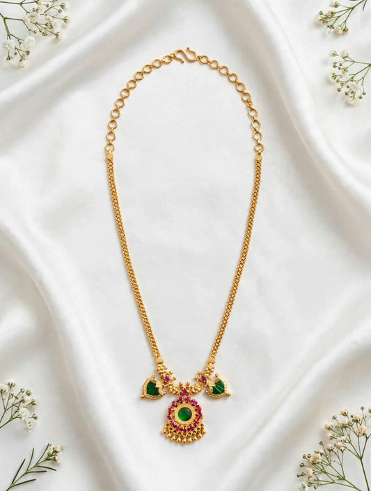 Gold plated Necklace.