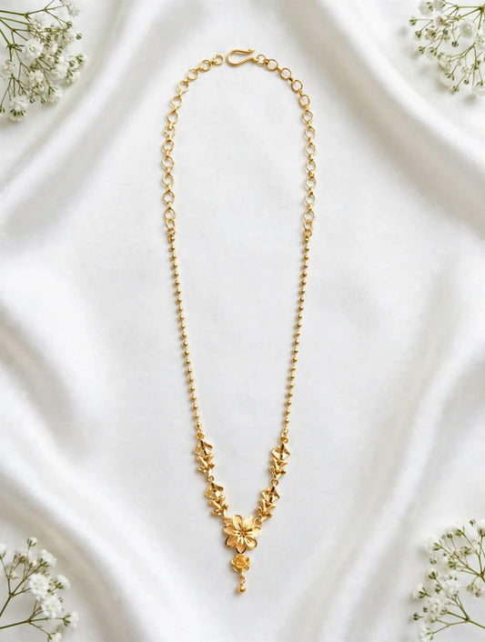 Gold plated Necklace.
