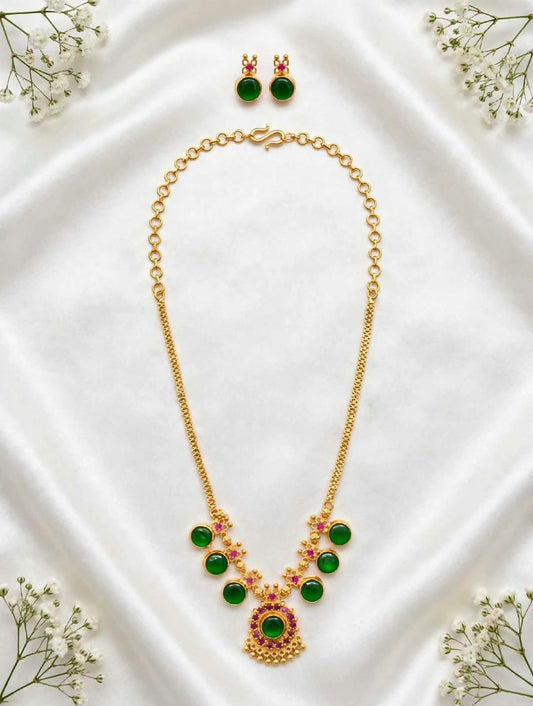 Gold plated Necklace.