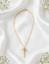 Gold plated chains.