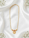 Gold plated Necklace.
