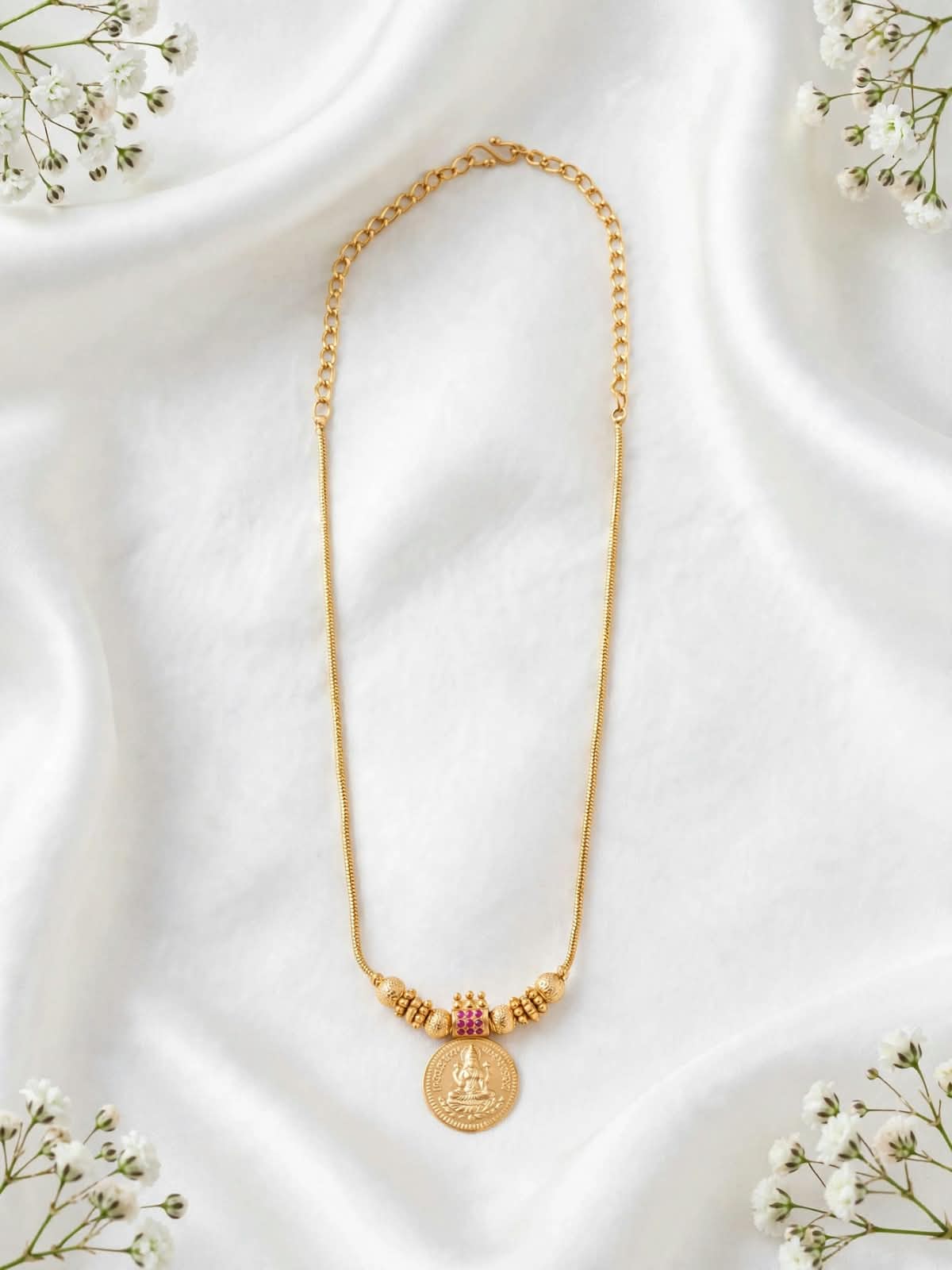 Gold plated Necklace.