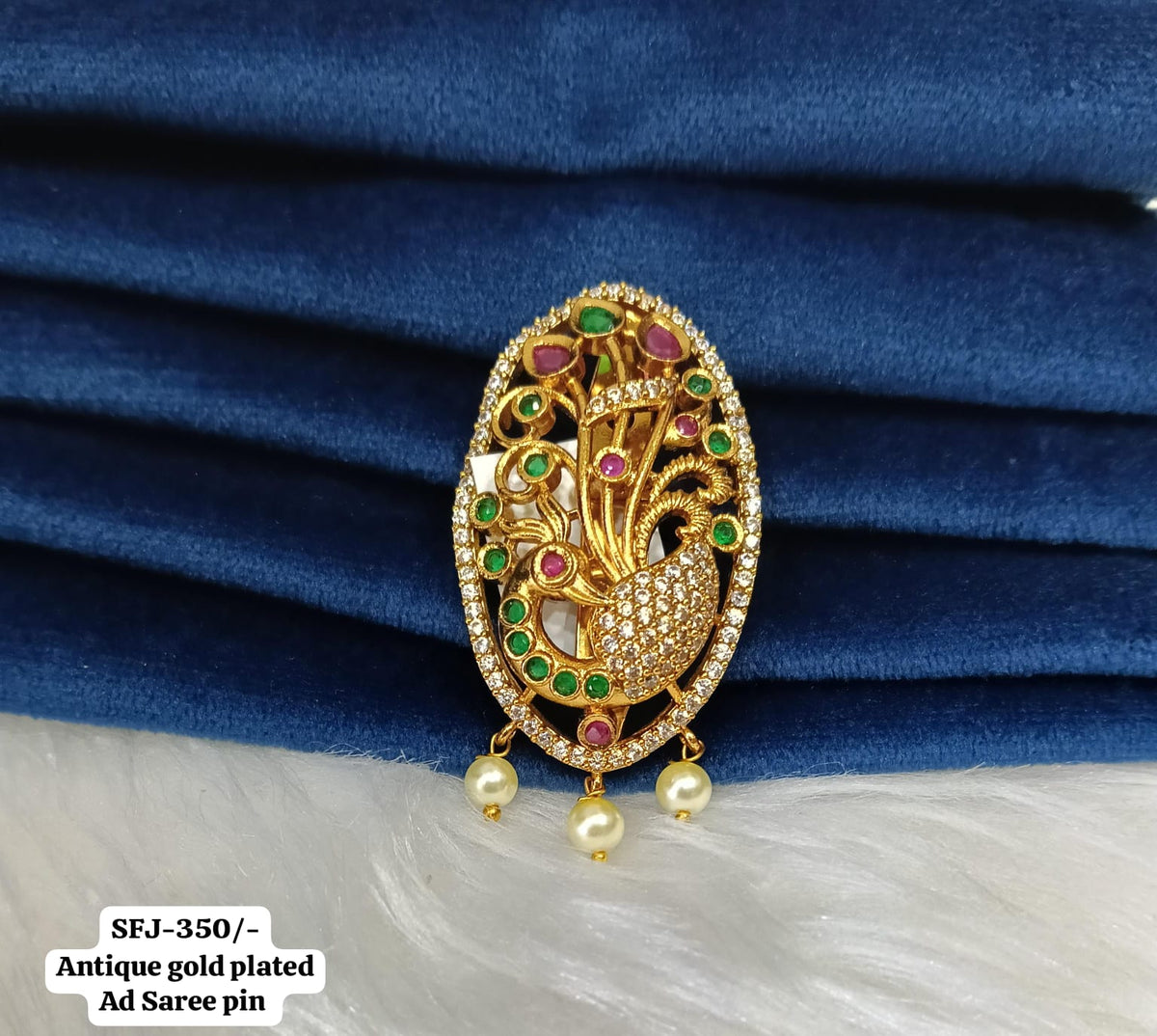 Saree pins.