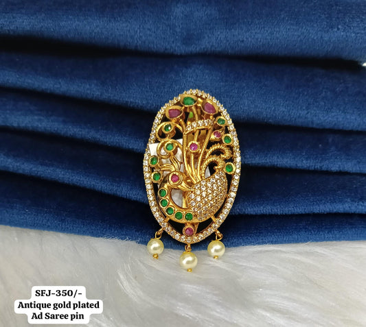 Saree pins.