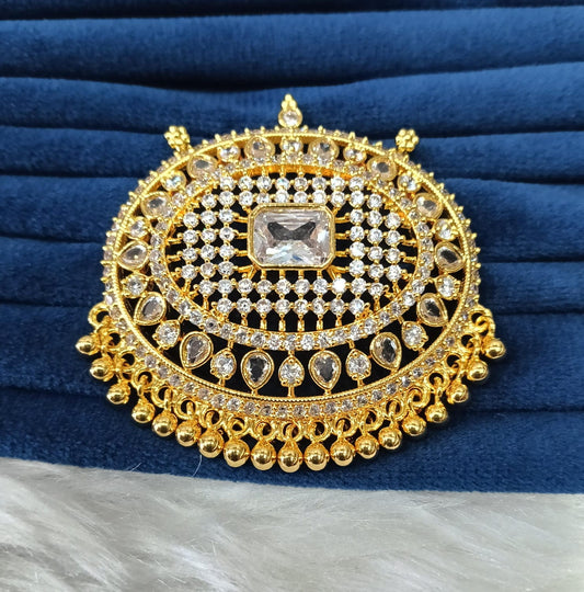 Gold plated AD pendant.