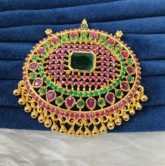 Gold plated AD pendant.
