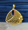 Gold plated AD pendant.