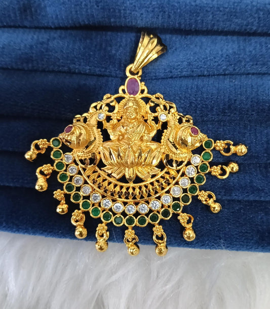 Gold plated AD pendant.