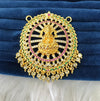 Gold plated AD pendant.