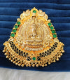 Gold plated pendant.