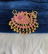 Gold plated pendant.