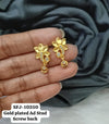 Gold plated stud.